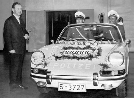 1967 912 Targa Baden-Wurttemberg Police Car - Porsche #100,000